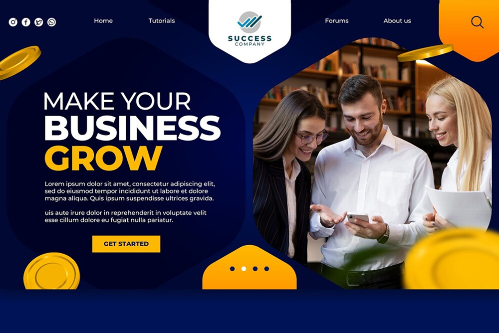 Landing Page Design